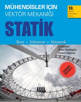 Mühendisler için Vektör Mekaniği Statik 10. Metrik Basımdan Çeviri  (Ekonomik Baskı) resmi