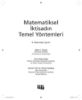 Matematiksel İktisadın Temel Yöntemleri 4. Basımdan çeviri resmi