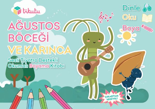 Ağustos Böceği ve Karınca resmi